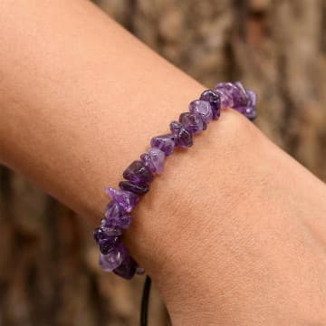 Ametist Taşı Bileklik - Ayarlamalı - 1