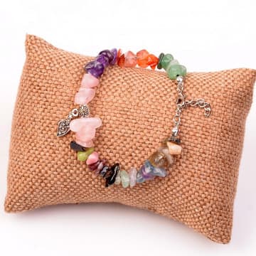 Çakra Taşlarından Şekilsiz Bileklik - 1