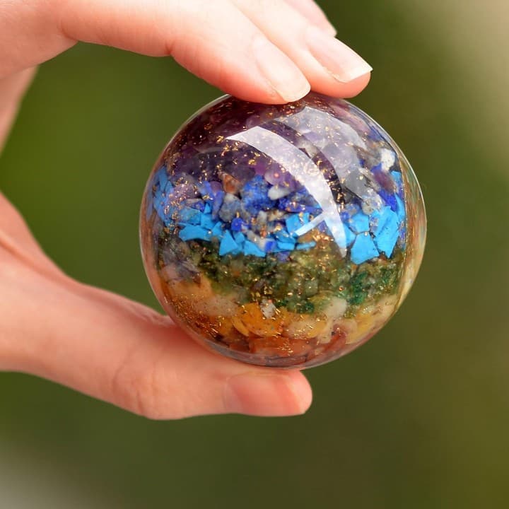 Çakra Taşlarından Orgonit Küre