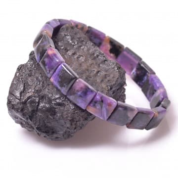 Çeroit Taşı Bileklik - Dörtgen Kesim - 1