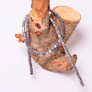 Cıvata Hematit Taşı Dizi - 1x4 mm - 1