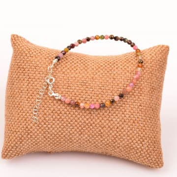 Çok İnce Turmalin Taşı Bileklik ( 2,8 mm ) - 1