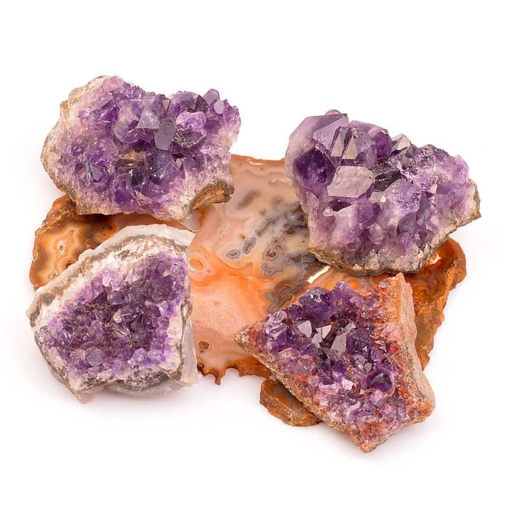 Ham Ametist Taşı Kütle