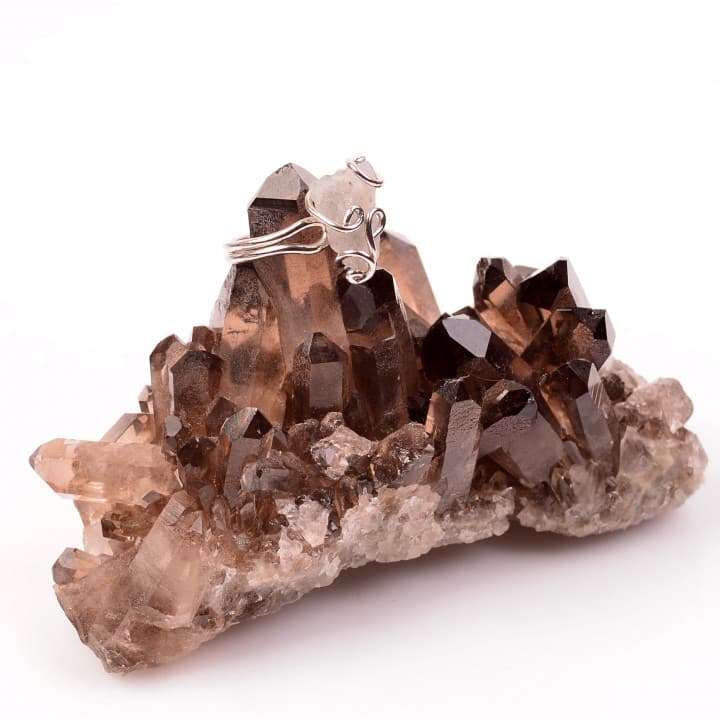 Ham Labradorit Taşı Yüzük - Ayarlamalı