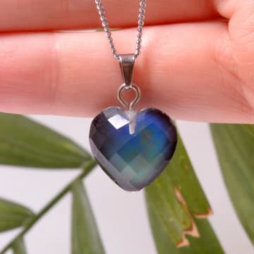 His Taşı Kalp Kolye - 1