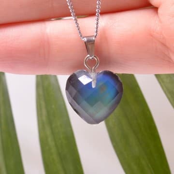 His Taşı Kalp Kolye - 2