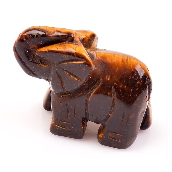 Kaplan Gözü Taşı Fil Figürü