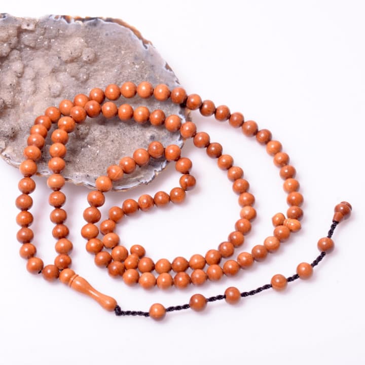 Kiraz Ağacı Dua Tesbihi 8 mm - Sistemli