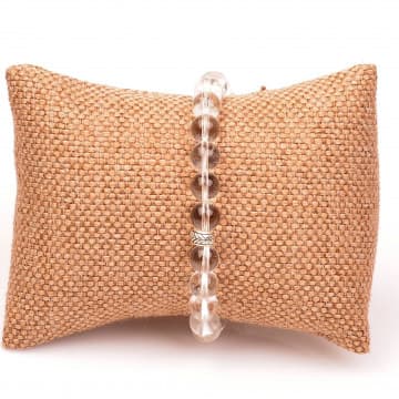 Kristal Kuvars Taşı Bileklik ( 8 mm ) - 1