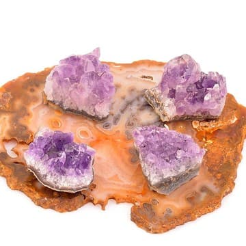 Küçük Boy Ham Ametist Taşı Kütle - 1