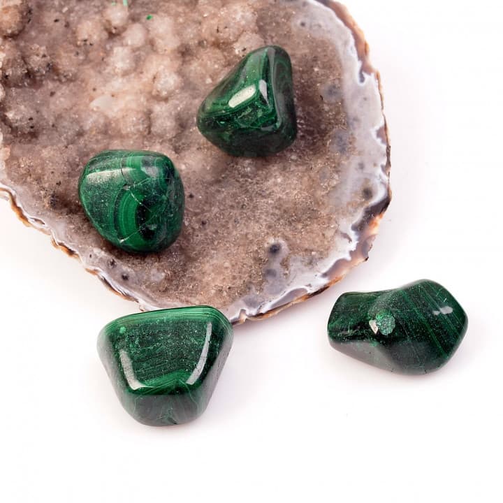 Küçük Boy Malakit Taşı Kütle - Malahit Taşı