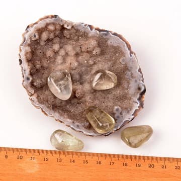 Küçük Boy Yeşil Ametist Taşı Kütle - Prasiolite Taşı - 2