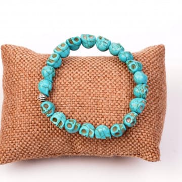 Kuru Kafa Turkuaz Taşı Bileklik - 1