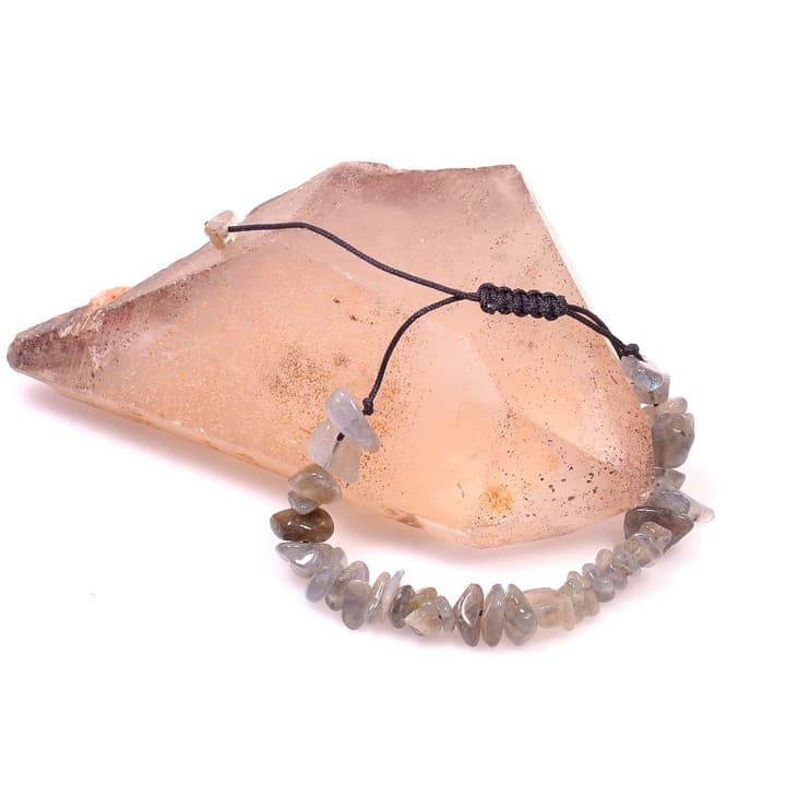 Labradorit Taşı Bileklik - Ayarlamalı