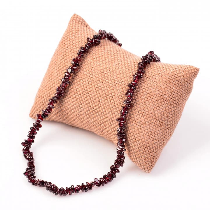 Lal Taşı Şekilsiz Kolye