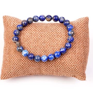 Lapis Lazuli Taşı Bileklik - 8 mm - 1