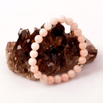 Morganit Taşı Bileklik ( 8 mm ) - 1