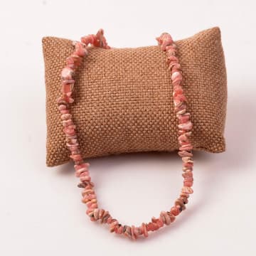 Rodokrozit Taşı Şekilsiz Kolye - 2