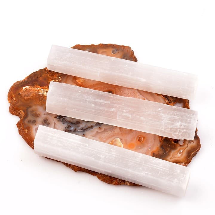 Selenit Taşı Kütle  - Çubuk Şeklinde