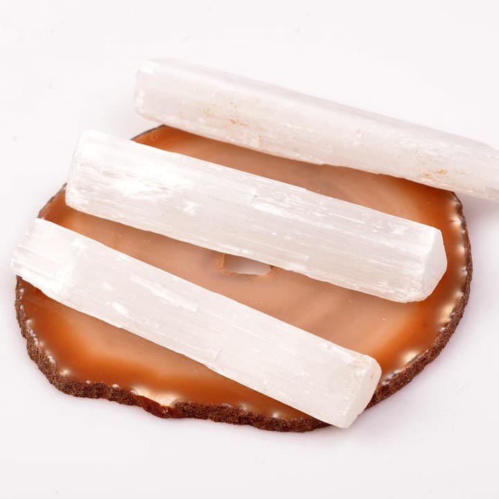 Selenit Taşı Kütle  - Çubuk Şeklinde
