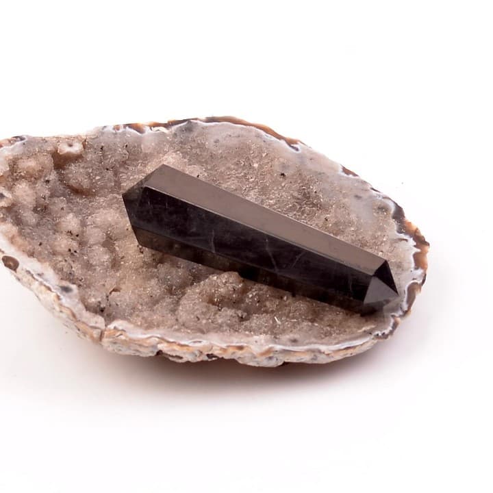 Shungit Taşı Çift Uçlu Kazık Kütle