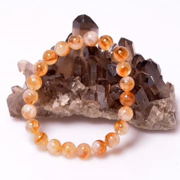 Sitrin Taşı Bileklik (10 mm) - 1