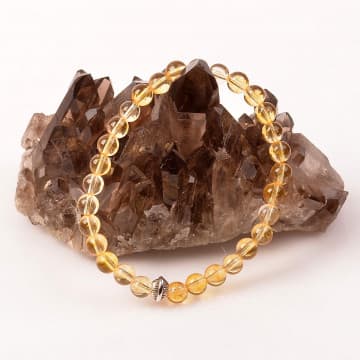 Sitrin Taşı Bileklik (6 mm) - 1