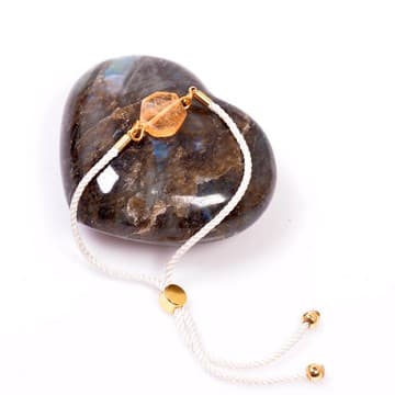 Sitrin Taşı İpli Bileklik - 2