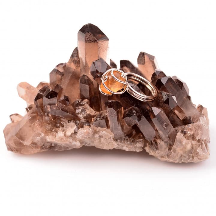 Sitrin Taşı Yüzük - Ayarlamalı