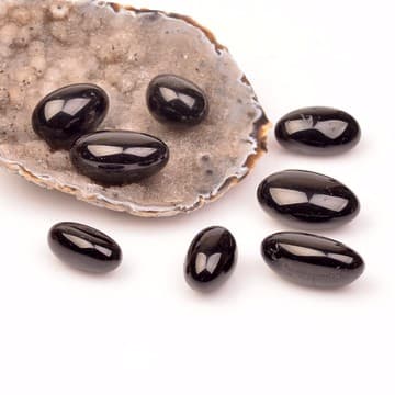 Siyah Turmalin Taşı Kütle - 1