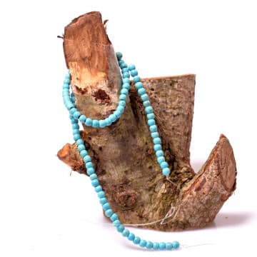 Turkuaz Taşı Dizi 6 mm - Pres Turkuaz - 1