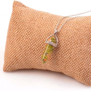 Unakit Taşı Kazık Kolye - 1