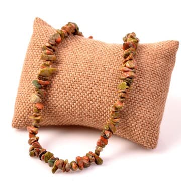 Unakit Taşı Şekilsiz Kolye - 1