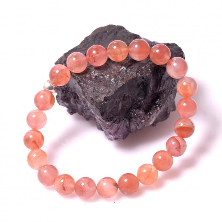 Yemen Akik Taşı Bileklik - 8 mm