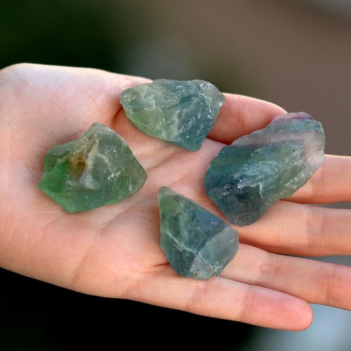 Yeşil Florit Taşı Ham Kütle