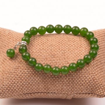 Yeşim Taşı Bileklik (8 mm) - 1