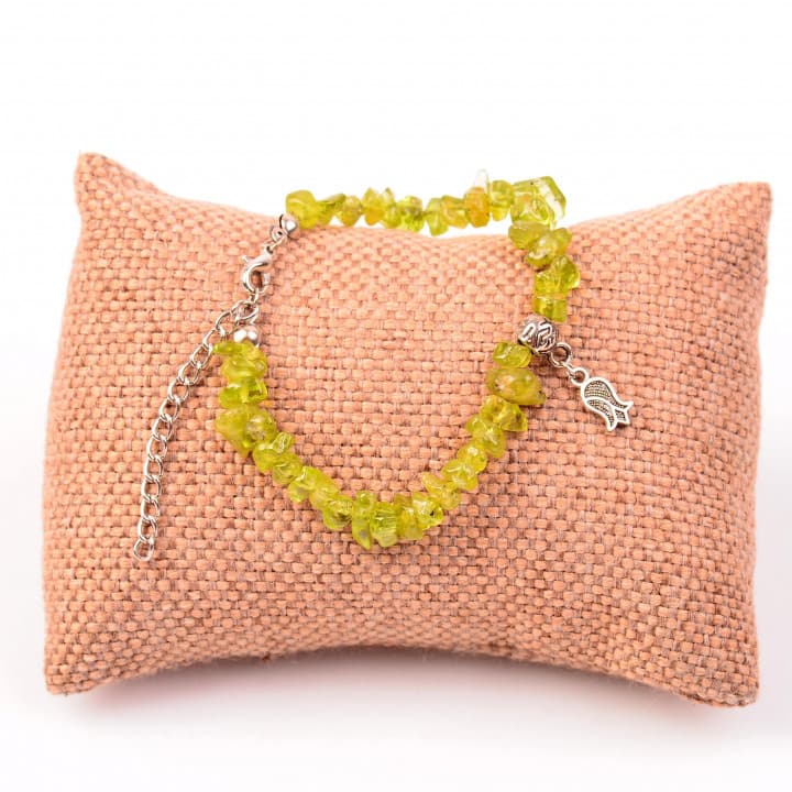 Zebercet Taşı Bileklik - Şekilsiz Taşlar