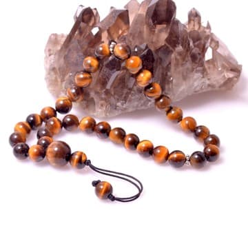 Kaplan Gözü Taşı Tesbih (8 mm) - 1