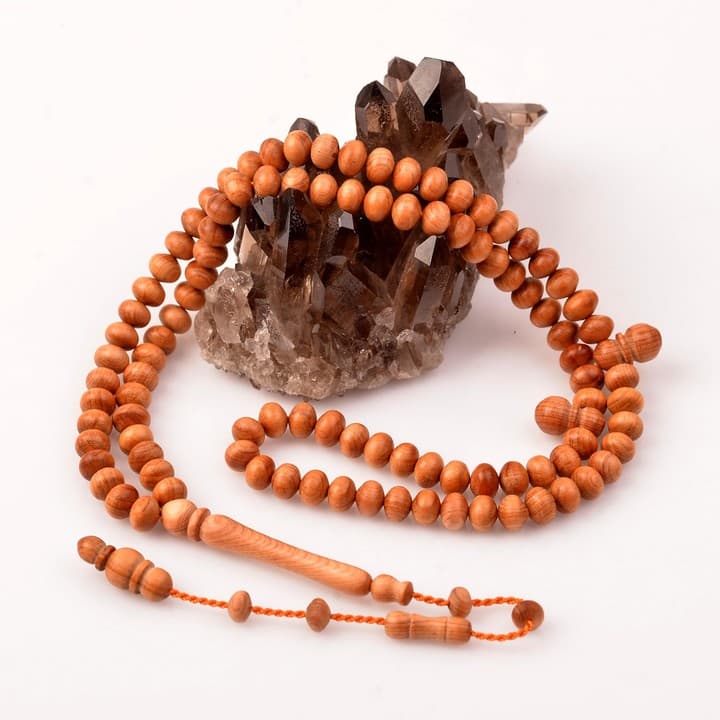 Kokulu Ardıç Ağacı Dua Tesbihi ( 6*8 mm )