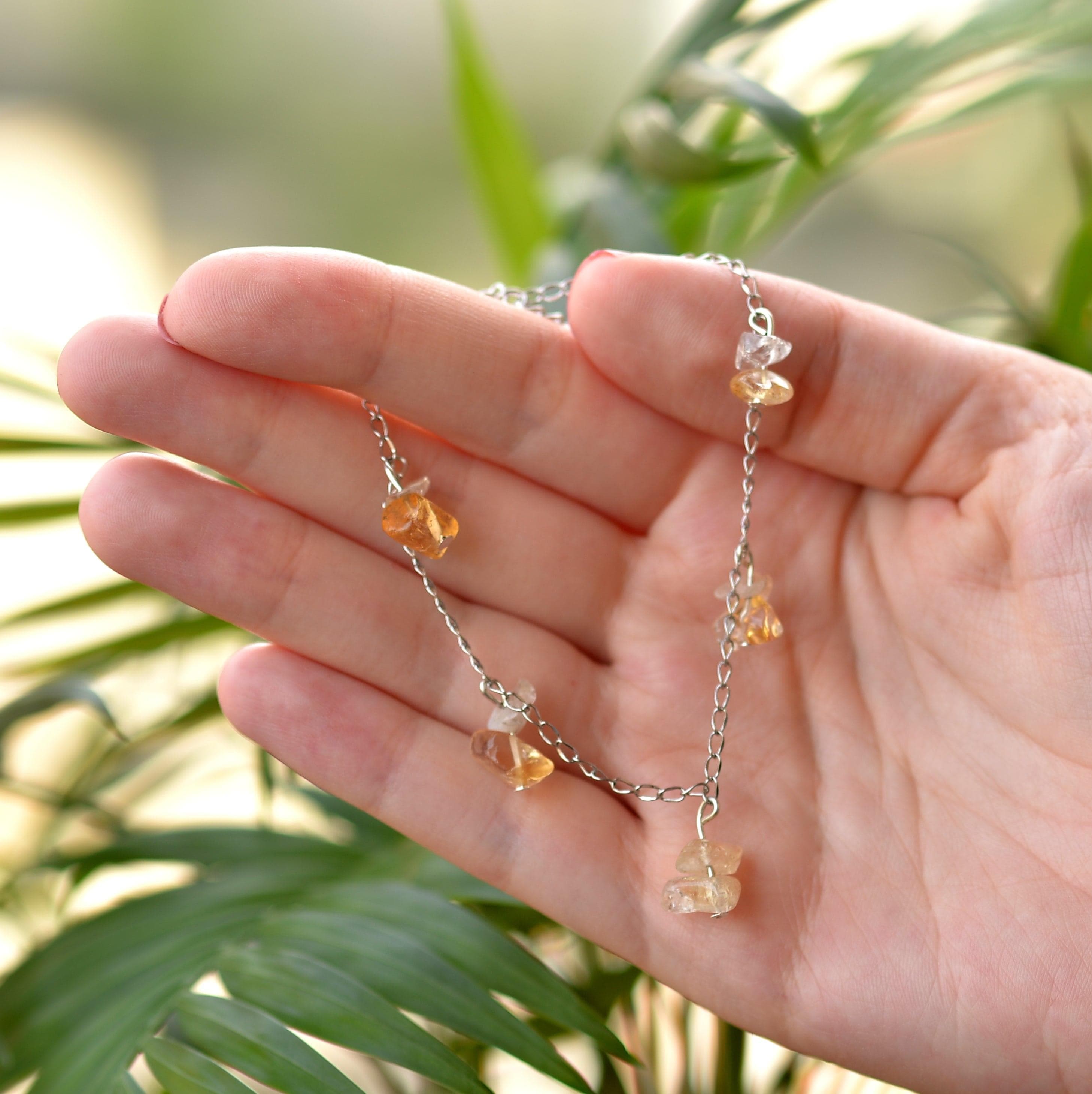 Sitrin Taşı Bileklik