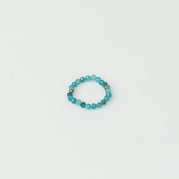 Apatit Taşı Lastikli Yüzük – 3.5 mm - 2