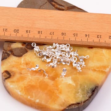 5 Adet 925 Ayar Gümüş Kapama - 1