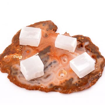 Selenit Taşı Kütle - Küçük Boy - 1