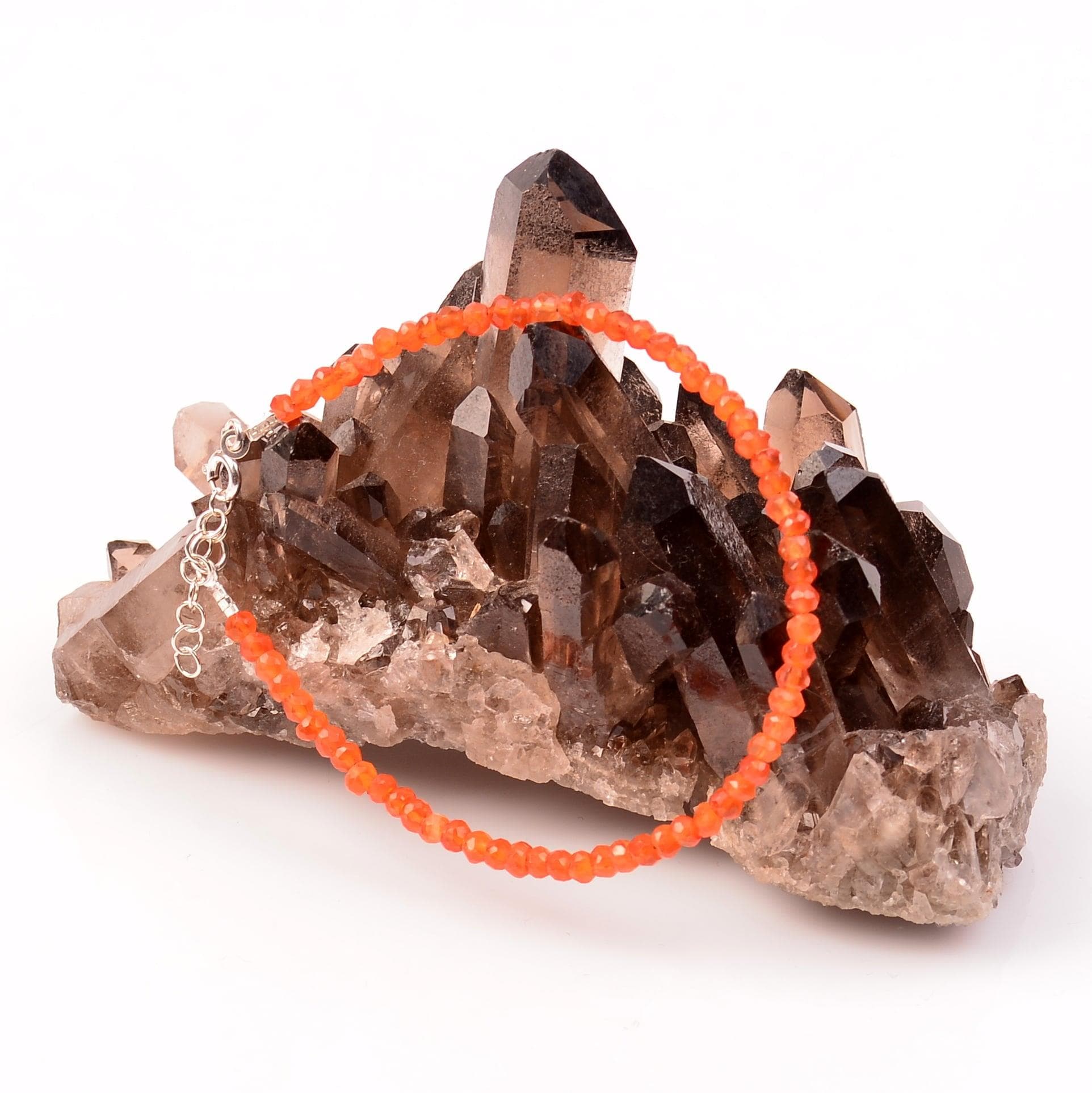 Karnelyan Akik Taşı Bileklik