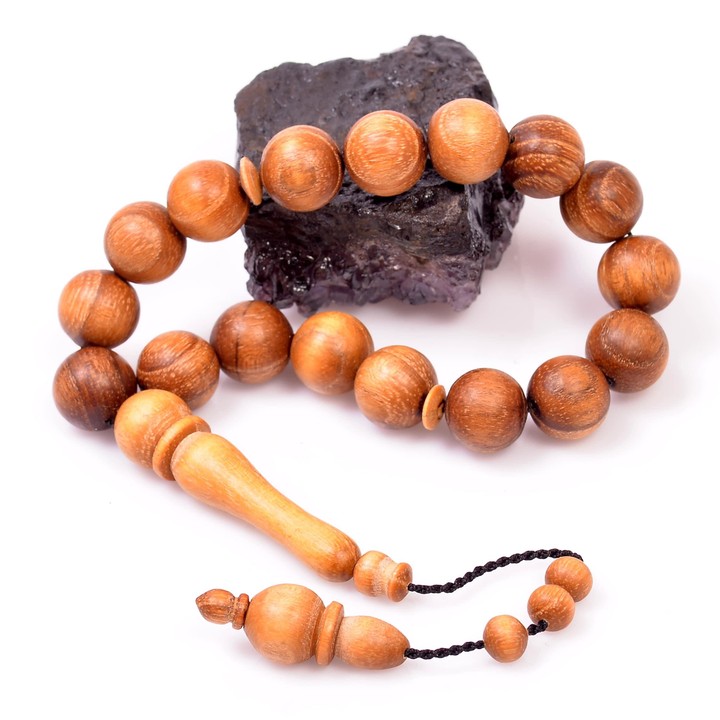 Akasya Ağacı Bilek Boy Tesbih - 14 mm Efe Tesbihi - 1