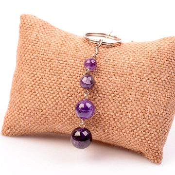 Ametist Taşı Anahtarlık - 1