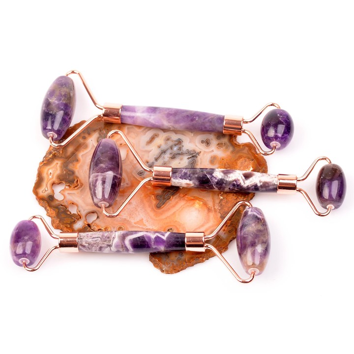 Ametist Taşı Masaj Aleti - Roler - 2