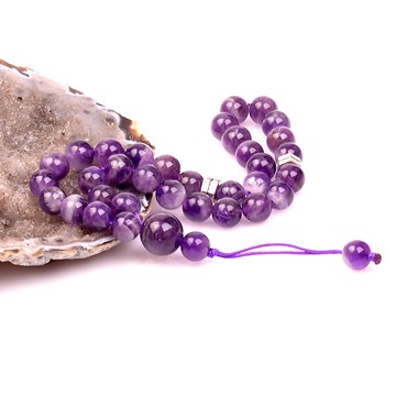 Ametist Taşı Tesbih (8 mm) - 1