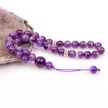 Ametist Taşı Tesbih (8 mm) - 2