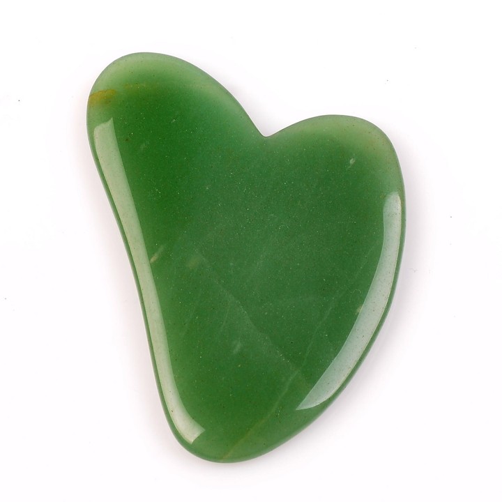Aventurin Taşı Gua Sha Masaj Aleti ( Kalp ) - 2